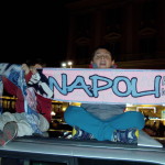 tifoso napoli festa champions
