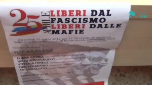 25 Aprile Liberi dal fascismo Liberi dalle mafie