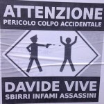 Davide Bifolco: pioggia di messaggi contro i carabinieri sui muri di Napoli (FOTO)