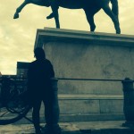 Statue equestri a Piazza Plebiscito: ripulite ancora una volta (FOTO)