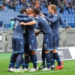 Lazio Napoli 0-1 gol ed esultanza di Higuain