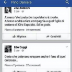 Insulti contro Pino Daniele: "Coleroso napoletano!" (FOTO)