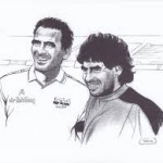 Massimo Troisi difendeva il Napoli e Maradona