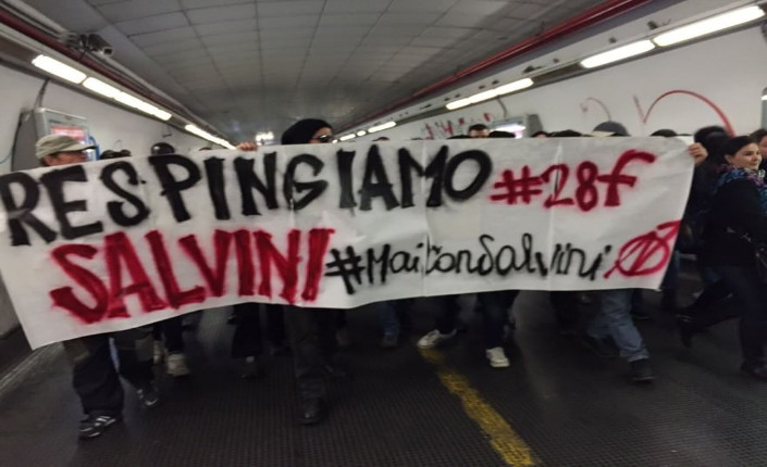 Corteo anti-Salvini: sabato di allerta a Roma