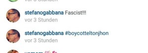 #BoycottDolceGabbana, sul web parte la campagna contro Dolce & Gabbana