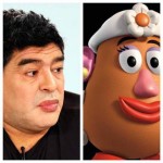 Diego Armando Maradona cambia volto