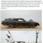 Mad Max al Napoli Comicon 2015: le auto del film (FOTO)