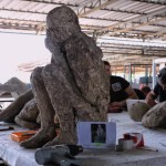 Restaurati i calchi delle vittime di Pompei