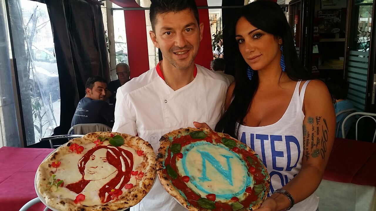 Marika Fruscio: Errico Porzio le dedica una pizza (FOTO)