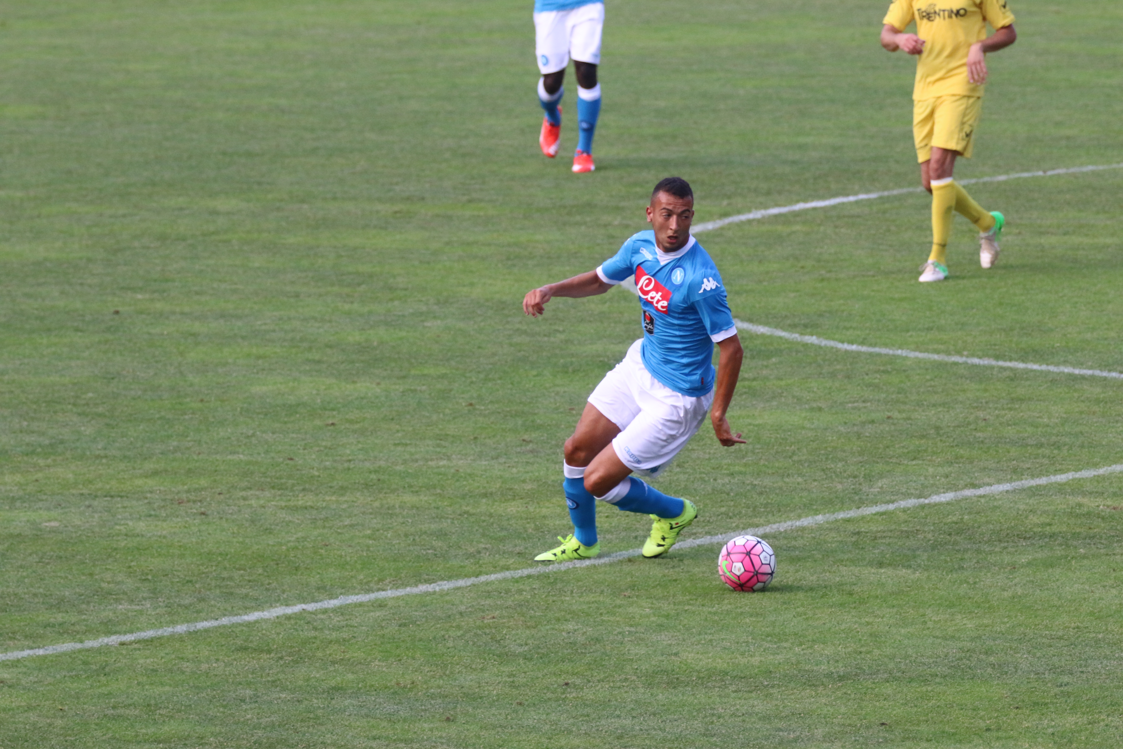 Napoli partita Dimaro Anaune