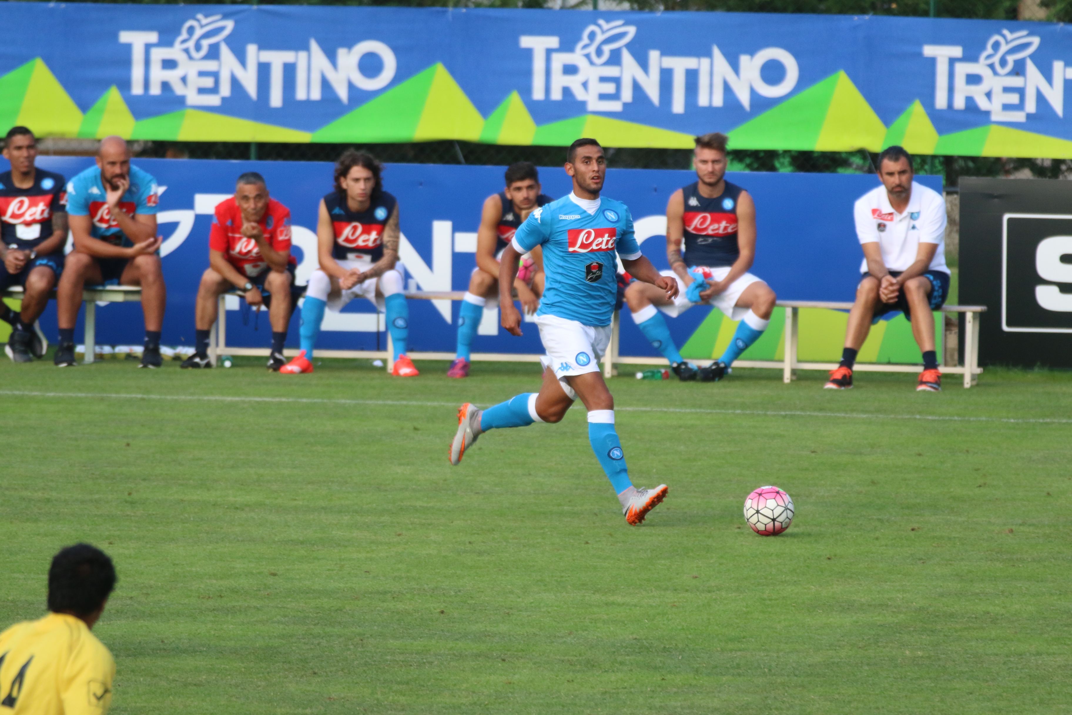 Ghoulam Napoli partita Dimaro Anaune