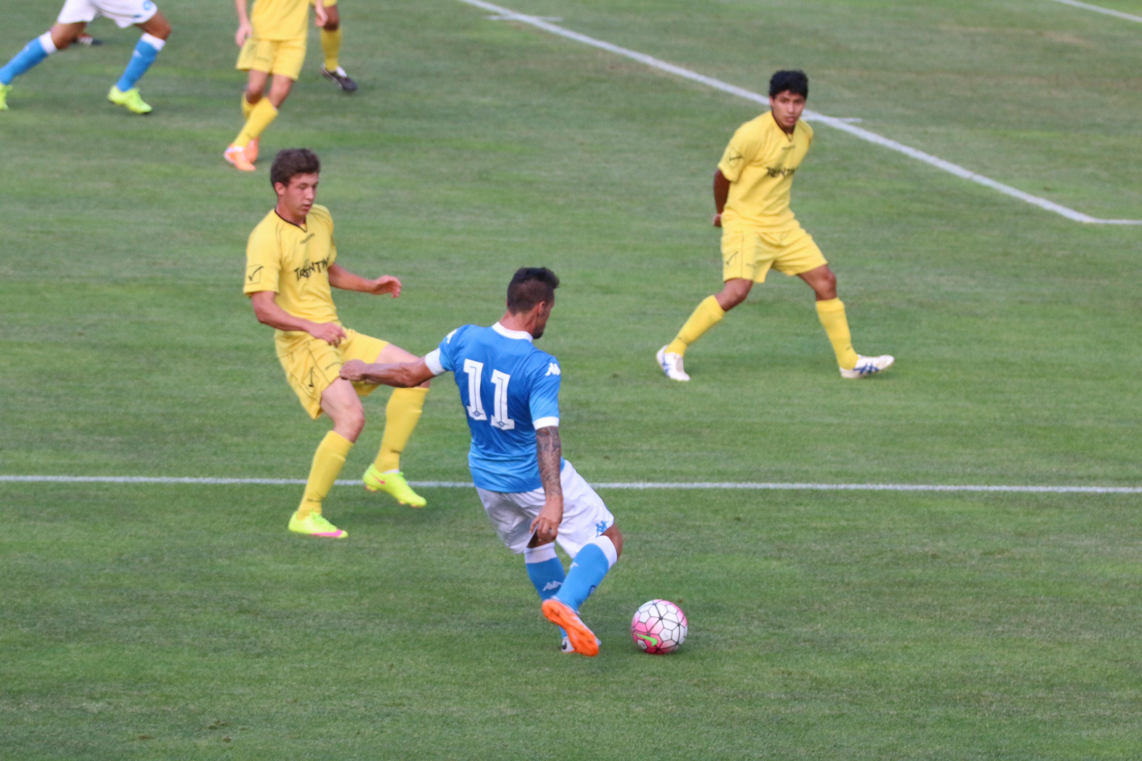 Maggio Napoli partita Dimaro Anaune