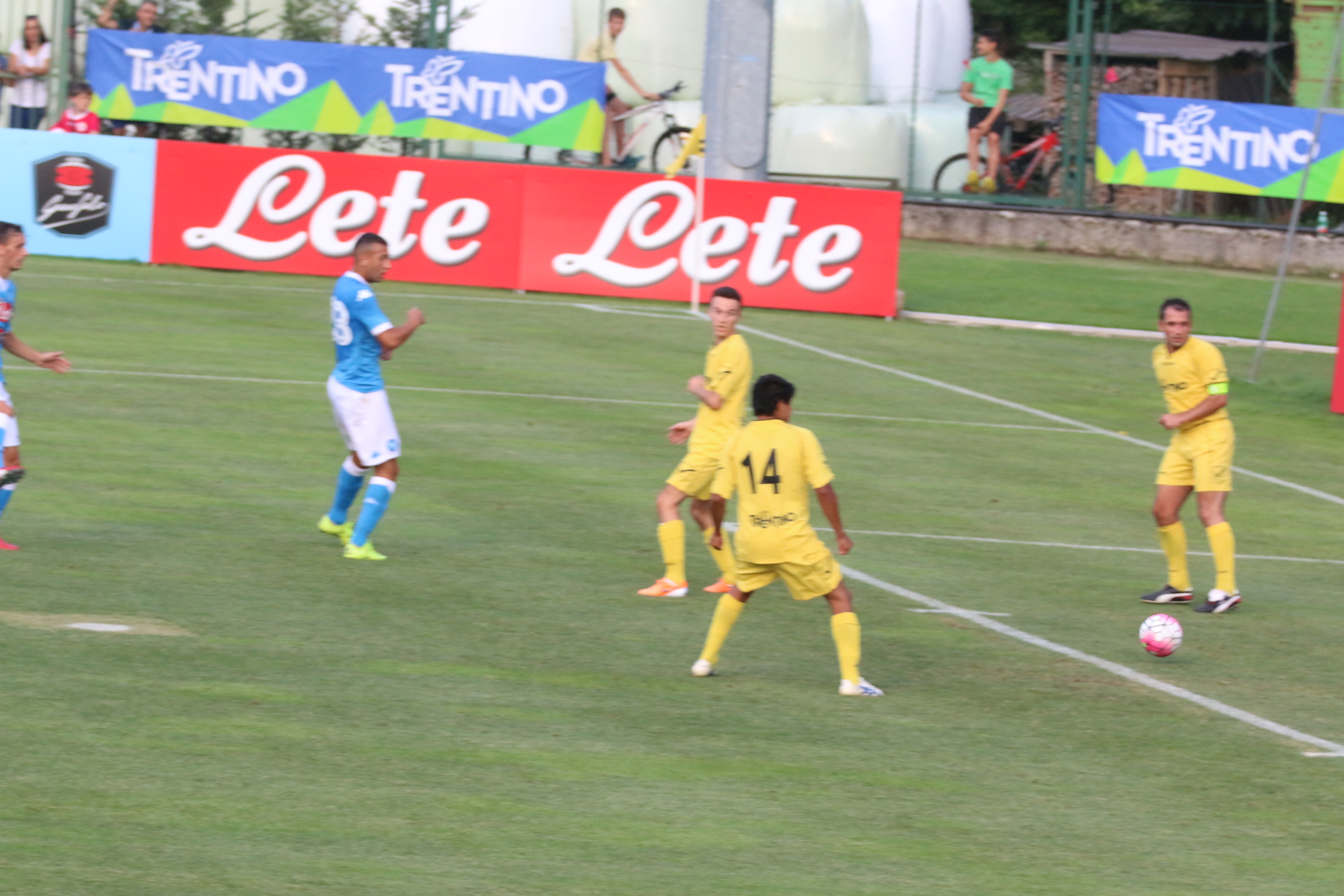 Napoli partita Dimaro Anaune