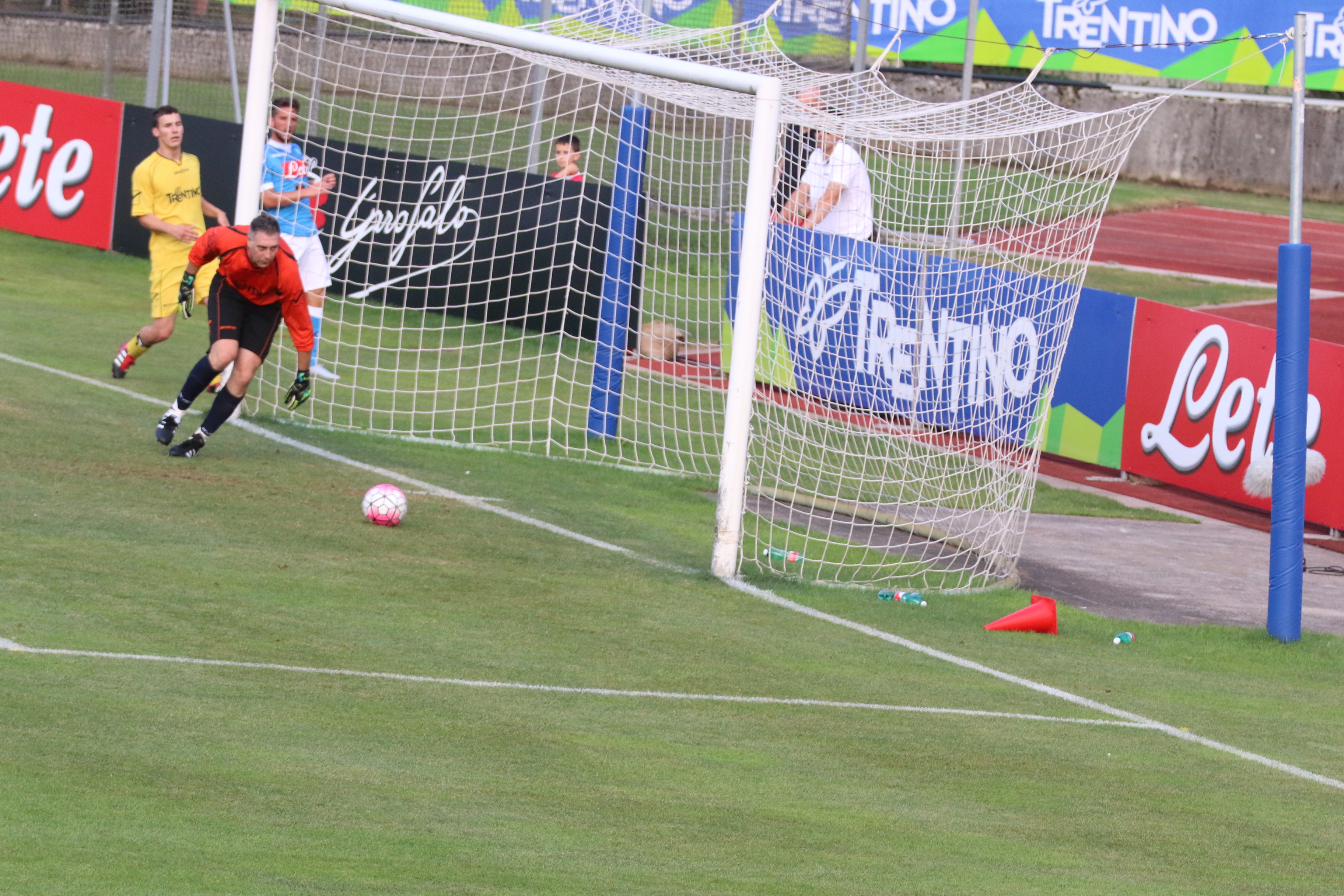 gol Napoli partita Dimaro Anaune