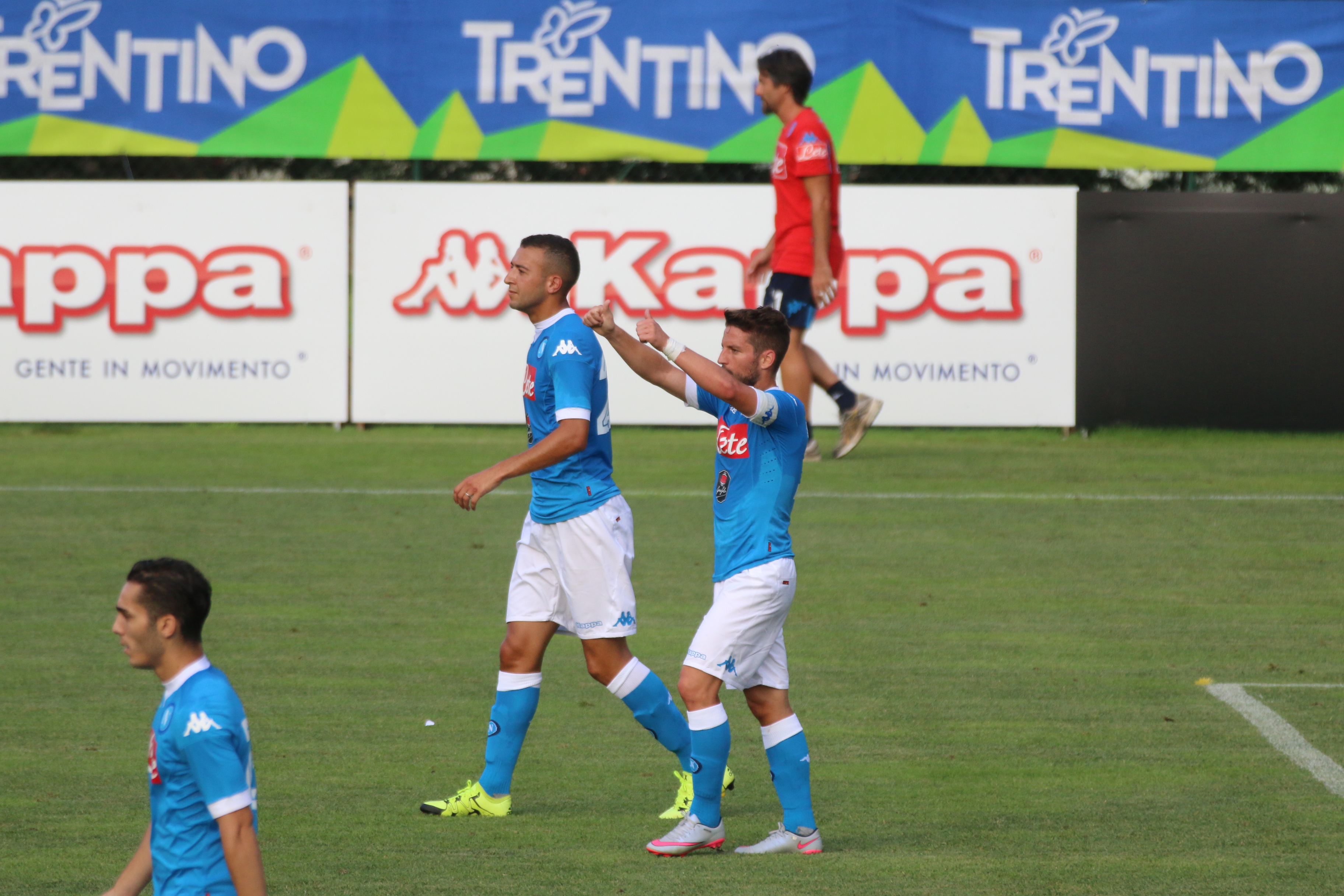 Napoli partita Dimaro Anaune