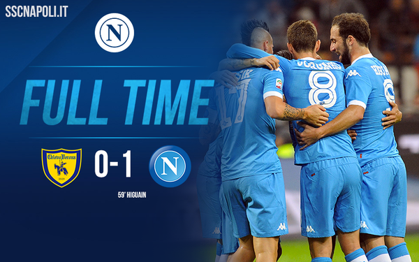 Chievo Napoli 0-1: decide il solito Higuain. Azzurri alla quarta vittoria consecutiva (FOTO)