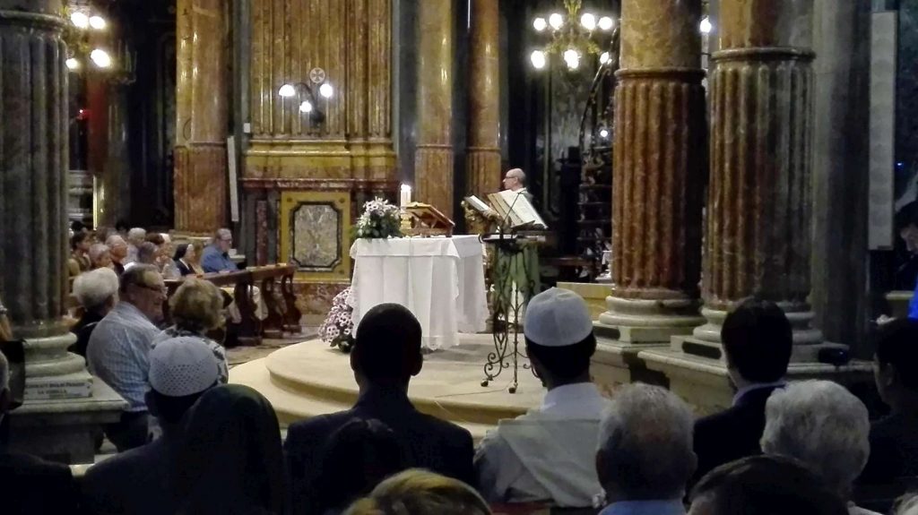 La comunità islamica al Duomo di Napoli: 