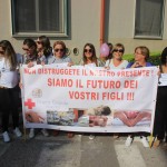 Castel Volturno: manifestazione contro chiusura dell'ospedale Pineta Grande (Video-Interviste-Foto)