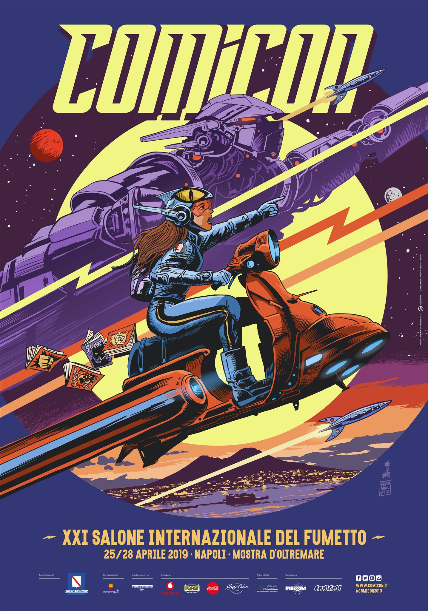 Manifesto Napoli Comicon 2019
