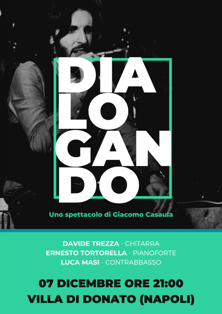 Dialogando, uno spettacolo di e con Giacomo Casaula