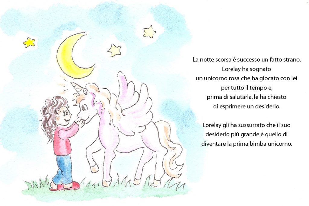 Lorelay la bambina unicorno