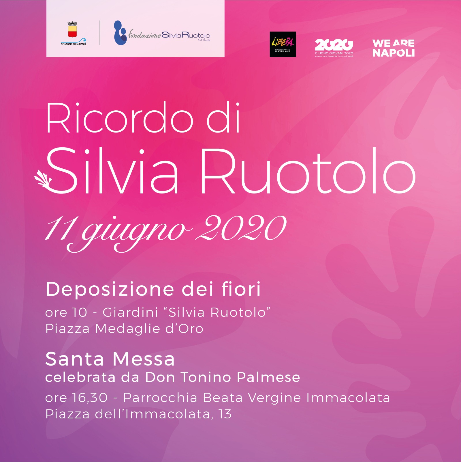 Napoli ricorda Silvia Ruotolo, vittima innocente di camorra