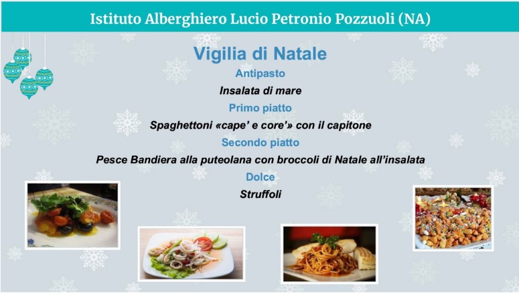 Il Petronio di Pozzuoli presenta il menu napoletano delle feste con il ministro all’agricoltura Bellanova