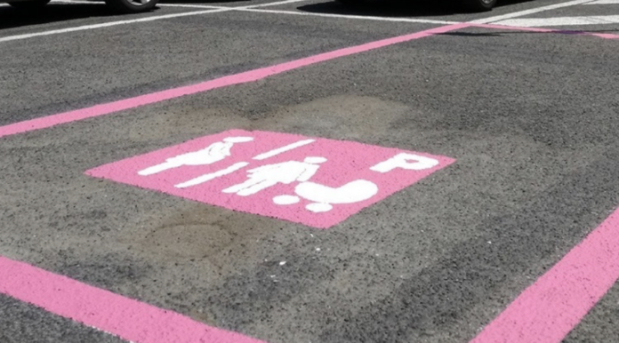 parcheggio rosa