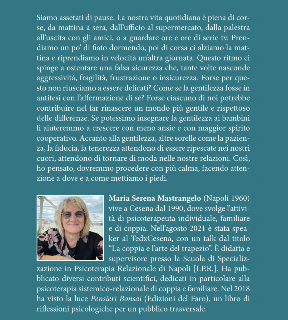 “A passo gentile – pause di riflessione” (edizioni DEL FARO)