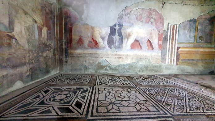 Pompei, visita guidata in Casa del Larario di Achille