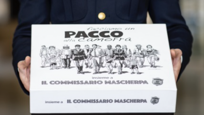 Polizia di Stato - Facciamo un pacco alla Camorra con il fumetto del Commissario Mascherpa