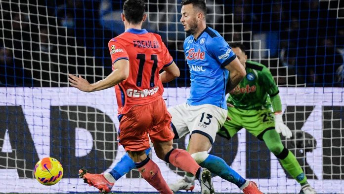 Napoli-Atalanta 2-3, il cuore non basta: azzurri terzi