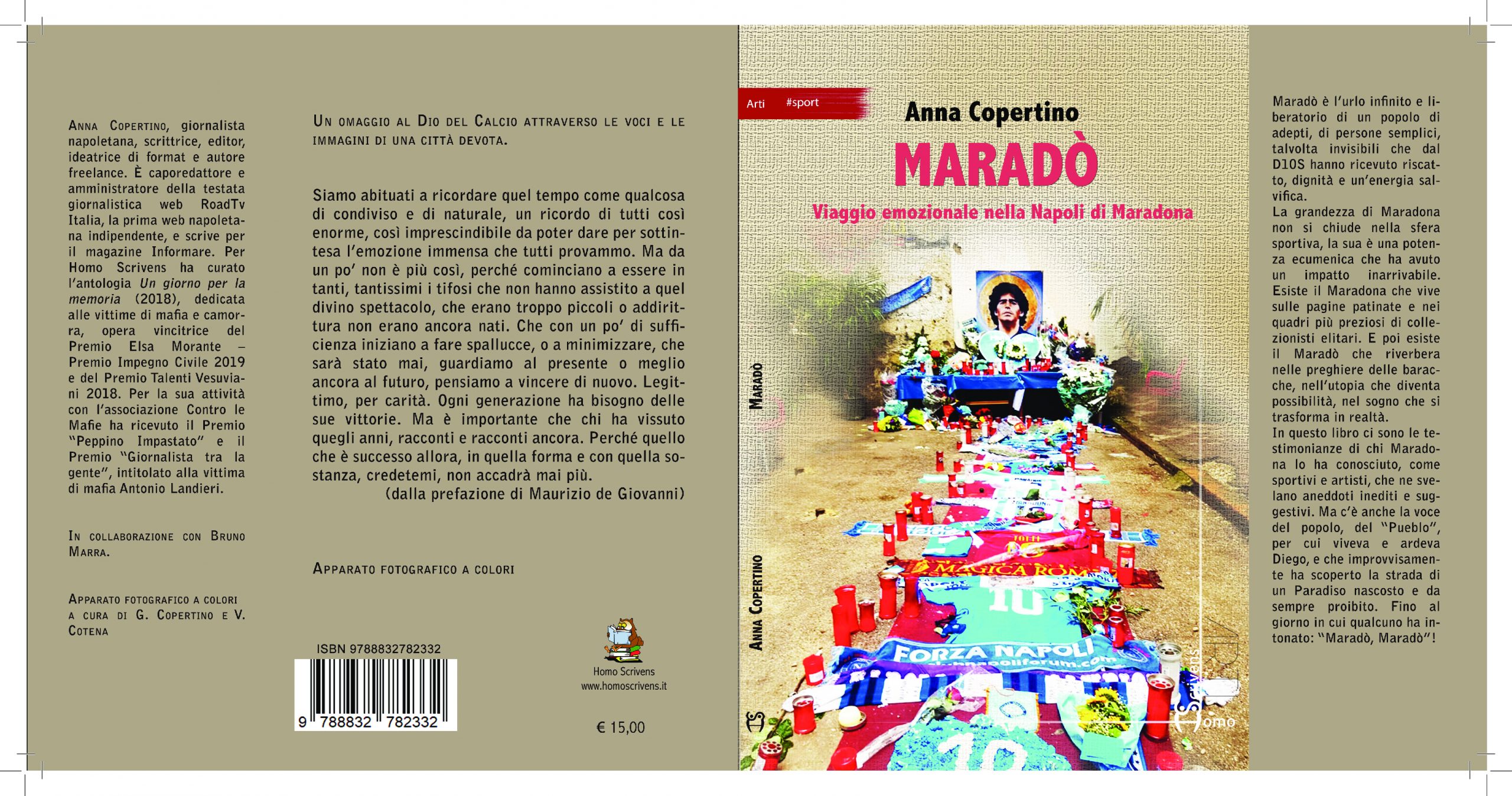 "Maradò", viaggio emozionale nella Napoli di Maradona con il libro di Anna Copertino