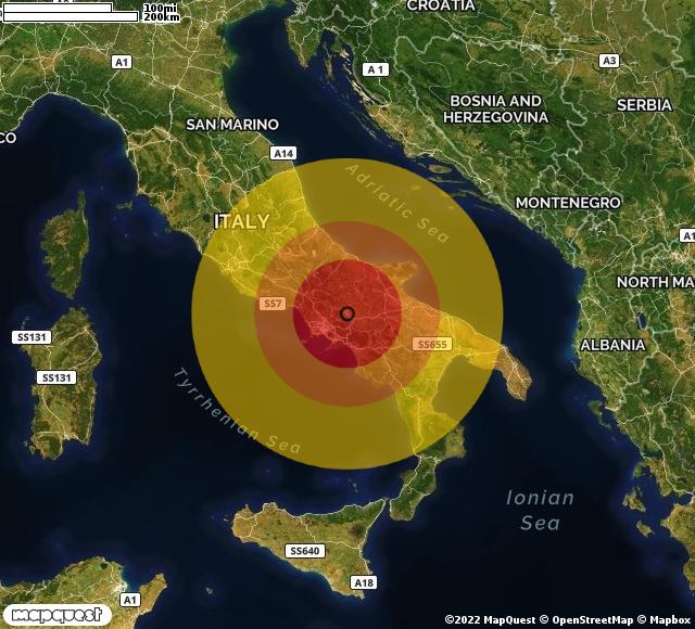 Terremoto nella notte: scossa tra Campania e Molise