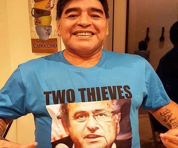 La rivincita di Maradona: Platini e Blatter a processo per frode a giugno