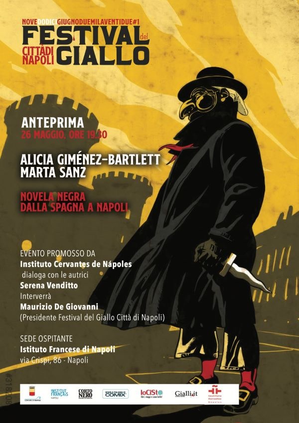 Festival del Giallo di Napoli, il 26 maggio anteprima con Alicia Gimenez-Bartlet