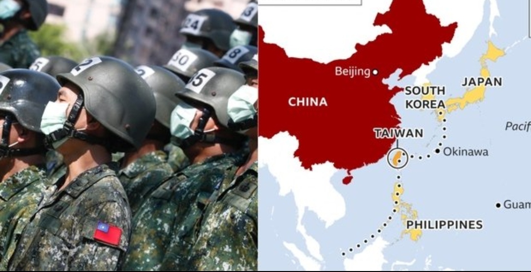 Lancio di missili cinesi vicino all’isola di Taiwan