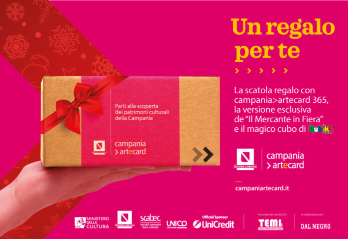 Campania Artecard, box giochi per promuovere bellezza
