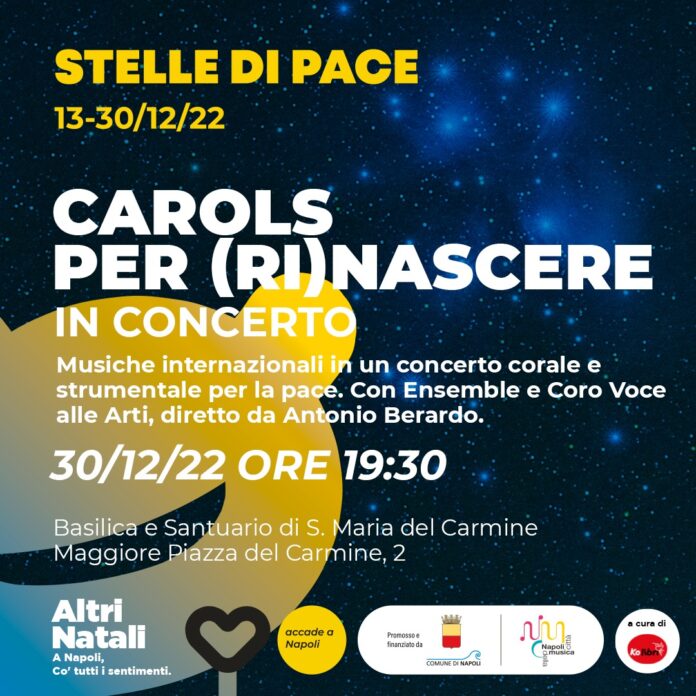 Napoli, concerto per la pace nella Basilica di Santa Maria del Carmine Maggiore