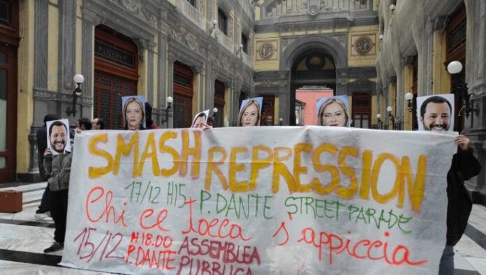 Sabato a Napoli corteo 'Smash repression' contro decreto rave