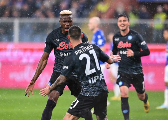Sampdoria-Napoli 0-2, riprende la fuga degli azzurri