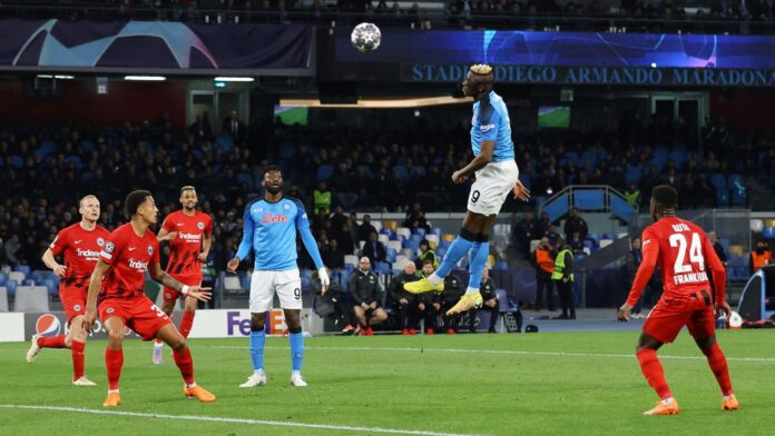 Champions League, 3-0 all'Eintracht: il Napoli ai quarti