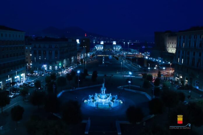 Napoli, per i festeggiamenti il sindaco Manfredi lancia M'illumino d'azzurro