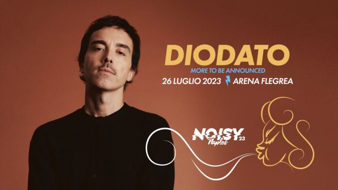 Noisy Naples Fest, Diodato il 26 luglio nell'Arena Flegrea