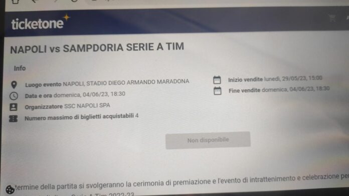 Napoli-Samp, caos biglietti: bug nel sistema TicketOne permetteva di saltare la fila (VIDEO)