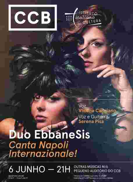 Duo EbbaneSis, la musica napoletana protagonista a Lisbona