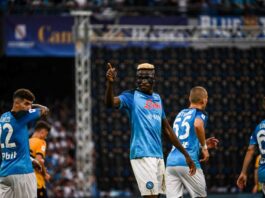 Napoli-Sampdoria 2-0, Osimhen e Simeone danno il via alla festa
