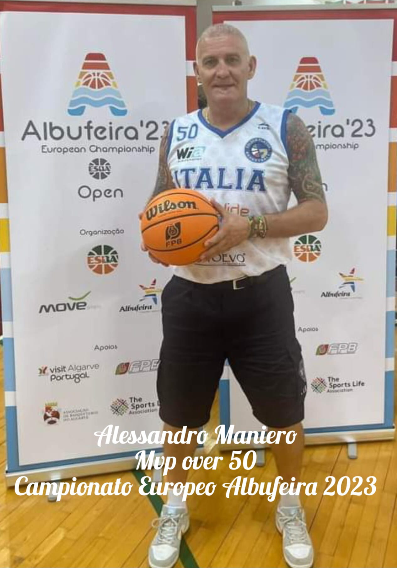 Risultato storico nel Maxibasket: i teams Golden Players Italia sbancano Albufeira