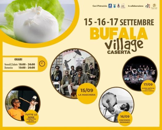 Arriva il Bufala Village: buon cibo, spettacoli e percorsi didattici da venerdì 15 settembre