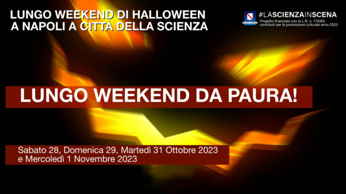 A Città della Scienza il Lungo Weekend di Halloween 2023